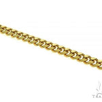 14K Yellow Gold Solid Thin Miami Cuban Link Bracelet 8 Inches 2.6mm 69987 - Image 3