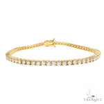7 Pointer Parcel Diamond Tennis Bracelet 66785 - Image 1