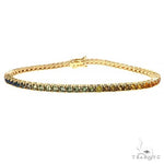 7 Pointer Rainbow Sapphire Tennis Bracelet 68573 - Image 1
