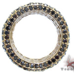 7 Row Fully Black Diamond Ring 23499 - Image 6