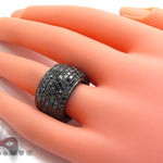 7 Row Fully Black Diamond Ring 23500 - Image 7