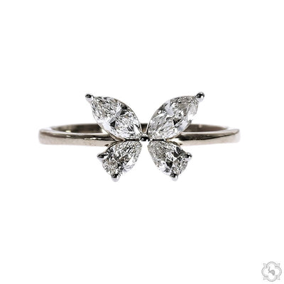 Butterfly Diamond Ring 70010 - Image 1