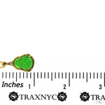 Jade Stone Buddha Pendant Necklace 70027 - Image 6