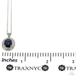 TraxNYC Ballerina Collection Blue Sapphire Necklace 70051 - Image 6
