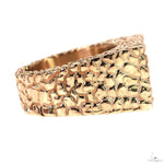 15 Pointer 3 Row Gold Nugget Diamond Ring 70096 - Image 3