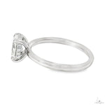 Solitaire Oval Diamond Engagement Ring (S) 70111 - Image 6