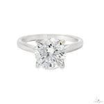Solitaire Round Brilliant Diamond Engagement Ring 70119 - Image 1