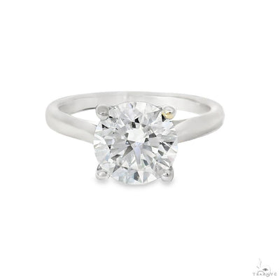 Solitaire Round Brilliant Diamond Engagement Ring 70119 - Image 1