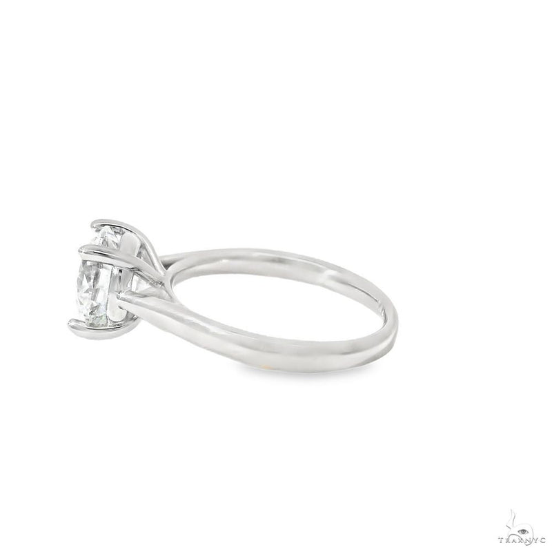 Solitaire Round Brilliant Diamond Engagement Ring 70119 - Image 4