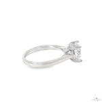 Solitaire Round Brilliant Diamond Engagement Ring 70119 - Image 5