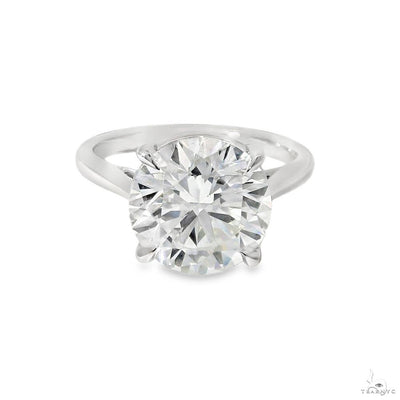 Solitaire Round Brilliant Diamond Engagement Ring 70120 - Image 1