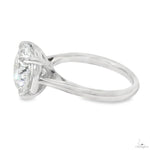 Solitaire Round Brilliant Diamond Engagement Ring 70120 - Image 6