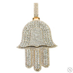 TraxNYC Diamond Hamsa Hand Pendant 70228 - Image 1
