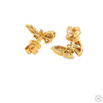Diamond Butterfly Earrings 70239 - Image 4