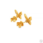 Diamond Butterfly Earrings 70240 - Image 5