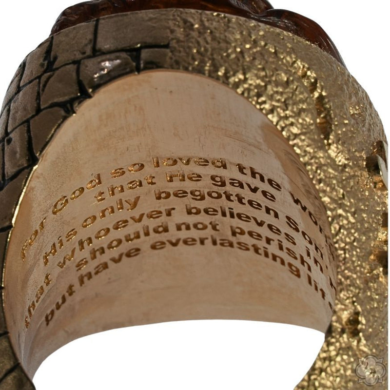 Jesus Citrine Ring 70244 - Image 4