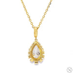 Pear Shape Diamond Necklace 70288 - Image 4
