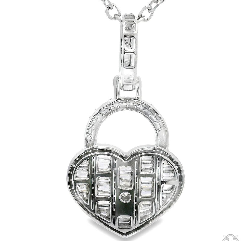 The Heart Lock Diamond Necklace 70291 - Image 6
