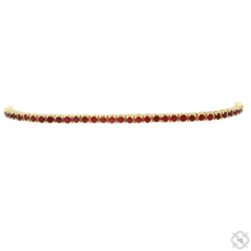 Ruby Tennis Bracelet 70344 - Image 1
