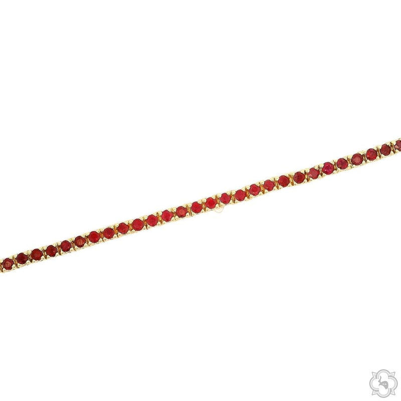Ruby Tennis Bracelet 70344 - Image 3