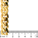 Custom Made Baguette Diamond Lock Miami Cuban Link Bracelet 70348 - Image 5