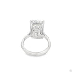 Emerald Diamond Engagement Ring 70385 - Image 4