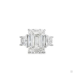 Emerald Diamond Engagement Ring 70386 - Image 1