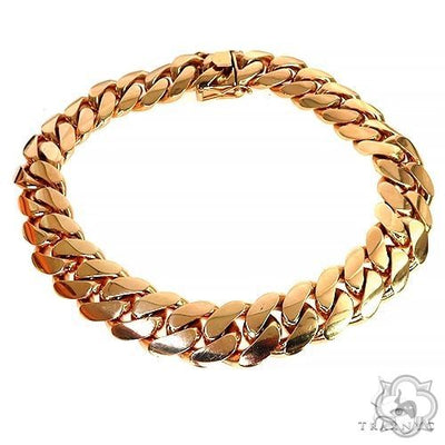 14k Yellow Solid Miami Cuban Link 24mm 26 Inches 70389 - Image 1