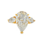 Pear Diamond Engagement Ring 70395 - Image 1