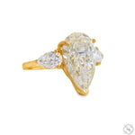 Pear Diamond Engagement Ring 70395 - Image 3