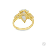 Pear Diamond Engagement Ring 70395 - Image 6