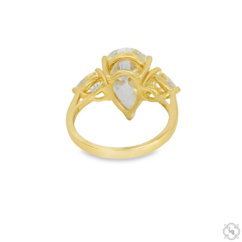 Pear Diamond Engagement Ring 70395 - Image 6