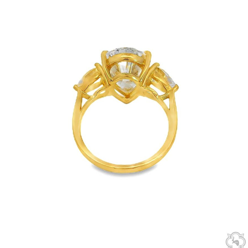 Pear Diamond Engagement Ring 70395 - Image 8