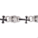 Black Diamond Life and Death Skull Cross Chain 70399 - Image 4