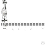 Black Diamond Life and Death Skull Cross Chain 70399 - Image 9