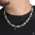 Black Diamond Life and Death Skull Cross Chain 70399 - Image 10