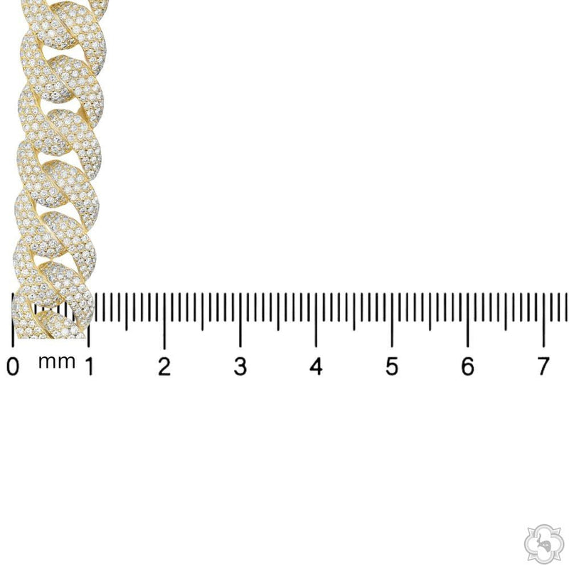 Miami Cuban Diamond Chain 70408 - Image 6