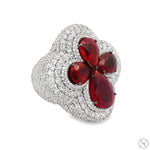 Inferno Crystals Clover Diamond Ring 70460 - Image 2