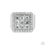 UpSide Down Asscher Diamond Ring 70469 - Image 1
