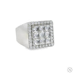 UpSide Down Asscher Diamond Ring 70469 - Image 2