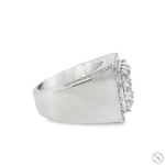 UpSide Down Asscher Diamond Ring 70469 - Image 3