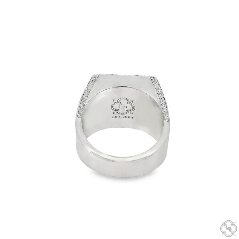 UpSide Down Asscher Diamond Ring 70469 - Image 4