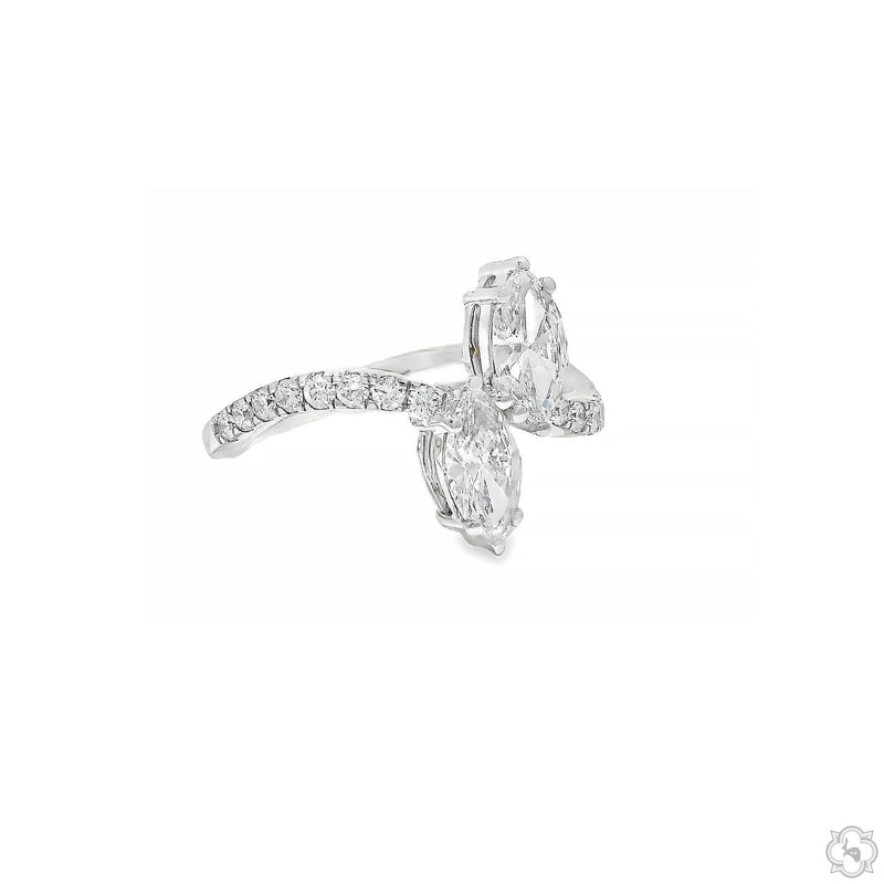 Celestial Dual Marquise Diamond Ring 70502 - Image 3