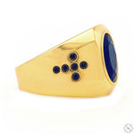 Royal Depth Sapphire Ring 70521 - Image 3