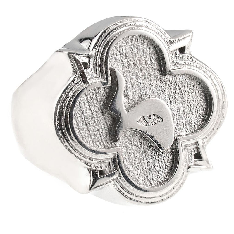 TraxNYC Logo Ring Platinum 70529 - Image 1
