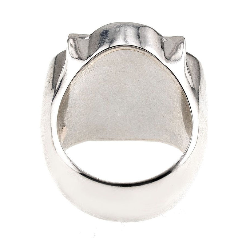 TraxNYC Logo Ring Platinum 70529 - Image 5