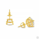 8 CT Portuguese Diamond Earrings 70876 - Image 5