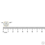 8 CT Portuguese Diamond Earrings 70876 - Image 6