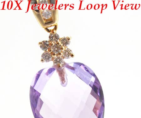 Violet Amethyst Pendant 8333 - Image 3