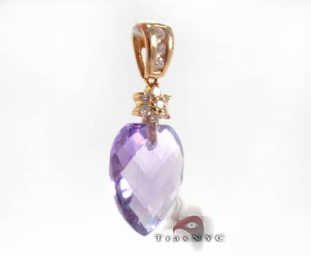Violet Amethyst Pendant 8333 - Image 2